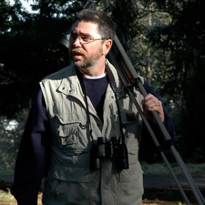 bill cameron with tripod